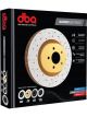 DBA 4000 Cross-Drilled Slotted Disc Brake Rotor (Single) 308mm