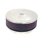 K&N Custom Round Air Filter Assembly