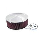 K&N Custom Round Air Filter Assembly