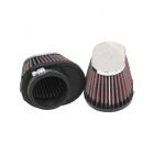 K&N Clamp-On Oval Tapered Air Filter