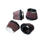 K&N Clamp-On Oval Tapered Air Filter