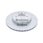 Bremtec Euro-Line High Grade Disc Brake Rotor (Single) 345mm