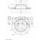 Bremtec Euro-Line Disc Brake Rotor (Single) 314.00mm