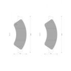Bosch Brake Pad Front Set