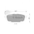 Bosch Brake Pad Rear Set