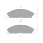 Bosch Brake Pad Front Set
