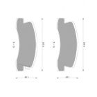 Bosch Brake Pad Rear Set
