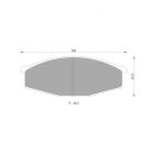 Bosch Brake Pad Front
