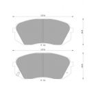 Bosch Brake Pad Front Set