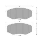 Bosch Brake Pad Front Set
