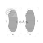 Bosch Brake Pad Front Set