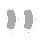Bosch Brake Pad Front Set