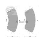 Bosch Brake Pad Front Set