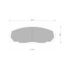 Bosch Brake Pad Front Set