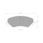 Bosch Brake Pad Front Set