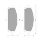 Bosch Brake Pad Front Set