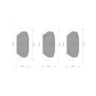 Bosch Brake Pad Rear Set