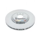 Bremtec Euro-Line High Grade Disc Brake Rotor Right (Single) 350mm