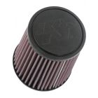 K&N Round Tapered Universal Clamp-On Air Filter Centered