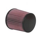 K&N Round Tapered Universal Clamp-On Air Filter Centered