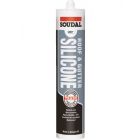 Soudal Roof and Gutter Silicone Sealant Grey 300ml