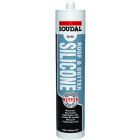 Soudal Roof and Gutter Silicone Sealant Translucent 300ml