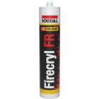 Soudal Firecryl Fire Resistant Plasto Elastic Sealant Grey 310ml