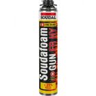 Soudal Soudafoam Fire Retardant PU Foam Hi Yield Gun Screw Top Pink 750ml