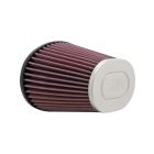 K&N Oval Straight Clamp-On Air Filter
