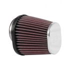 K&N Oval Straight Clamp-On Air Filter