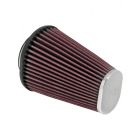 K&N Oval Straight Clamp-On Air Filter