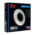 DBA Disc Brake Rotor Ring T2 Slotted Street Series (Single) Left