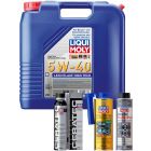 Liqui Moly Leichtlauf High Tech 5W-40 20L + Platinum Service Kit