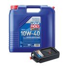 LIQUI MOLY Super Leichtlauf 10W-40 20L + 8L Drip Tray