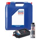 LIQUI MOLY Formula Super 20W-50 20L Silver Service Kit + 8L Drip Tray