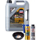 LIQUI MOLY Top Tec 6200 0W-20 5L Gold Service Kit + 6L Drip Tray