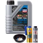 LIQUI MOLY Top Tec 4600 5W-30 1L Gold Service Kit + 6L Drip Tray