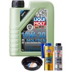 LIQUI MOLY Molygen New Generation 10W-30 1L Gold Service Kit + 6L Drip Tray