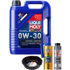 LIQUI MOLY Synthoil Longtime Plus 0W-30 5L Gold Service Kit + 6L Drip Tray