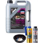 LIQUI MOLY Top Tec 4500 5W-30 5L Gold Service Kit + 6L Drip Tray