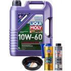 LIQUI MOLY Synthoil Race Tech GT1 10W-60 5L Gold Service Kit + 6L Drip Tray