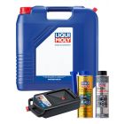 LIQUI MOLY Special Tec V 0W-30 20L Gold Service Kit + 8L Drip Tray