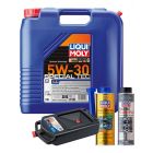 LIQUI MOLY Special Tec LL 5W-30 20L Gold Service Kit + 8L Drip Tray