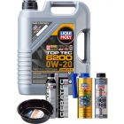 LIQUI MOLY Top Tec 6200 0W-20 5L Platinum Service Kit + 6L Drip Tray