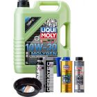 LIQUI MOLY Molygen New Generation 10W-30 5L Platinum Service Kit + 6L Drip Tray