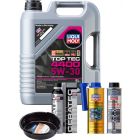 LIQUI MOLY Top Tec 4400 5W-30 5L Platinum Service Kit + 6L Drip Tray
