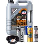 LIQUI MOLY Top Tec 4200 5W-30 5L Platinum Service Kit + 6L Drip Tray