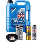 LIQUI MOLY Super Leichtlauf 10W-40 5L Platinum Service Kit + 6L Drip Tray