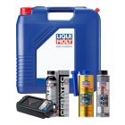 LIQUI MOLY Formula Super 20W-50 20L Platinum Service Kit + 8L Drip Tray