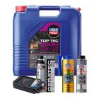 LIQUI MOLY Top Tec 4500 5W-30 20L Platinum Service Kit + 8L Drip Tray